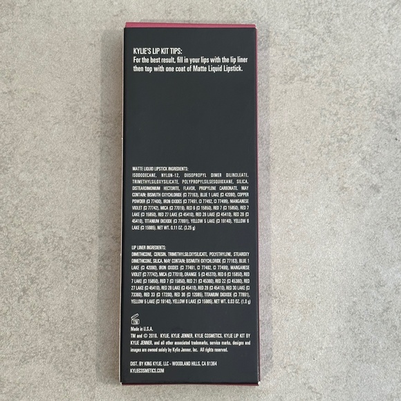 NEW Kylie Jenner Cosmetics Matte Lip Kit POSIE K - Picture 5 of 11